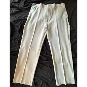 Haggar Premium Comfort Pants Khaki Stretch Classic Fit Mens Size 38 x 30 NEW NWT